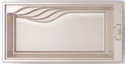 Graphen Einbaupool mit InverquarkTechnikset - Premium Designerpool 6,4 m x 3,48 m