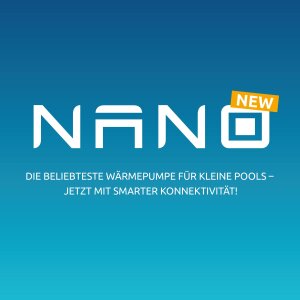 Poolex Nano New 3,5 kW Pool-W&auml;rmepumpe Plug & Play bis 20 m&sup3; &ndash; Heizen & K&uuml;hlen