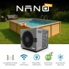 Poolex Nano New 3,5 kW Pool-W&auml;rmepumpe Plug & Play bis 20 m&sup3; &ndash; Heizen & K&uuml;hlen