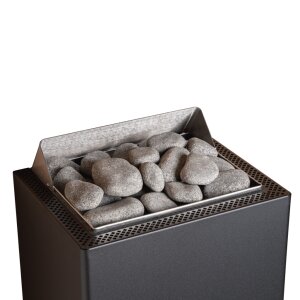 Elektrischer Saunaofen HUUM CORE Wall 9 kW Schwarz
