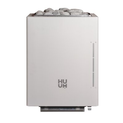 Elektrischer Saunaofen HUUM CORE Wall Combi 4,5 kW mit Verdampfer Wei&szlig;
