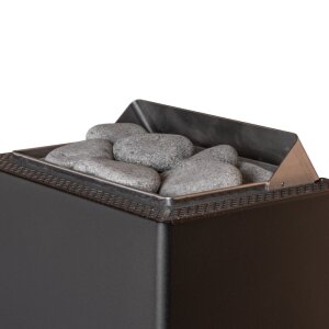 Elektrischer Saunaofen HUUM CORE Wall Mini 3,6 kW Schwarz