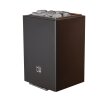 Elektrischer Saunaofen HUUM CORE Wall Mini Combi 3,6 kW mit Verdampfer Schwarz