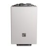 Elektrischer Saunaofen HUUM CORE Wall Mini Combi 3,6 kW mit Verdampfer Wei&szlig;