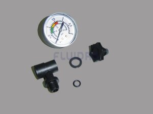 Astral Manometer für DIN Einbautreppe Edelstahl V4A...