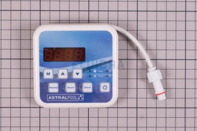 Astral Steuerung Weiß für Astralpool Wärmepumpe Pro-ELYO Inverboost NN Full  (HAN ZX117020180)