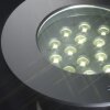 Wibre Schwimmbad-Scheinwerfer Standard Schutzart IP68 V4A-Edelstahl 15 POW-LED 3450 lm 6000K cold white total 42 W 120&deg; flood UW, 2x2,5 qmm