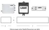 Wibre Konstantstromnetzteile 350mA 700mA f&uuml;r POW LED Module Netzteil f&uuml;r max. 6 POW-LED 3W Modul, 1400mA IP65