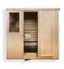 Saunatop Sauna Eifel Classic 7 Elementsauna 4-Eck 236x201x198 cm