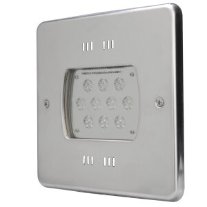 LED-Unterwasserscheinwerfer VitaLight&reg; 28/4 POWER LED 3.0, 270x270mm, Rotguss, 6.000K