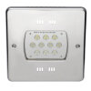 LED-Unterwasserscheinwerfer VitaLight&reg; 28/4 POWER LED 3.0, 270x270mm, Rotguss, 6.000K