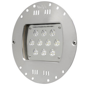 LED-Unterwasserscheinwerfer VitaLight&reg; 28/4 POWER LED 3.0, &Oslash;230mm, Bodeneinbau, Rotguss, 6.000K