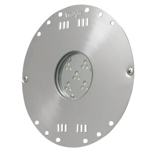 LED-Unterwasserscheinwerfer VitaLight&reg; 28/4 POWER LED 3.0, &Oslash;230mm, Bodeneinbau, Rotguss, 4.500K