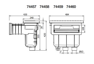 AstralPool Skimmer UNIK f&uuml;r Folienbecken