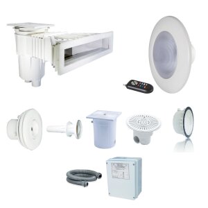 Astral Einbauteile-Set Folienbecken bis 7 &times; 3 m...