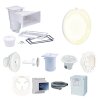 Astral Einbauteile-Set Folienbecken bis 8 &times; 4 m &ndash; Breitmaulskimmer, FlexiPure