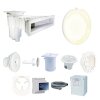 Astral Einbauteile-Set Folienbecken bis 10 &times; 5 m &ndash; Slim-Skimmer, FlexiPure