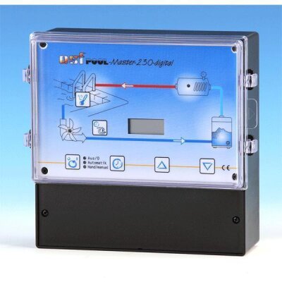 OSF Filtersteuerung Pool-Master-230-digital Filtersteuerung mit Schwimmbad-Bedieneroberfläche und LCD-Display