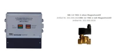 OSF Überlaufbehälter-Steuerung NR-12-TRS-2 inkl. gedämpften Magnetventil G 1/2” Auffangbehältersteuerung