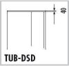 TUB-DSD Hartschaum-Deckenelement FLAT für TUB-SD