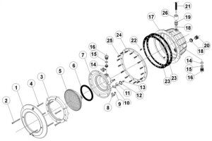 Scheinwerfer Schraubensatz für Scheinwerfer Astral...
