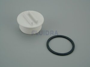 Stopfen mit Dichtung für Astral Skimmer Typ 17.5