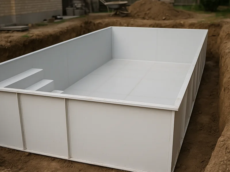 PP-Becken verschweißt