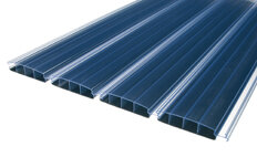 Solar transparent + Unterseite schwarz