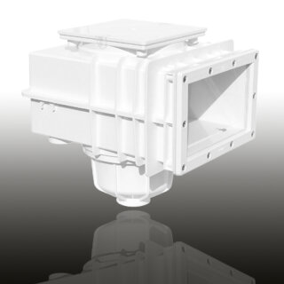 Signalweiß Flansch ABS Kunststoff