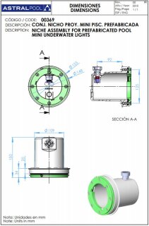 Folienbecken inkl. Flanschset