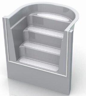 Römische Treppe Rio 1,50 m breit