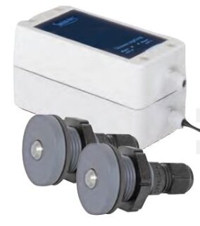 mit zwei kapazitiven Sensoren ohne Kabel