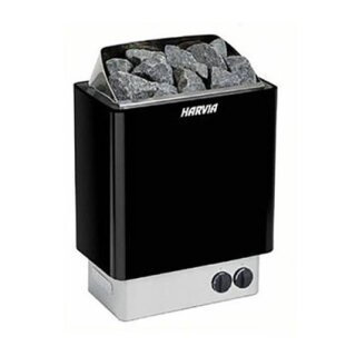 Schwarz mit integriertem Steuergerät 6 kW