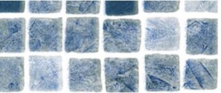 Druck Persia Grau Blau