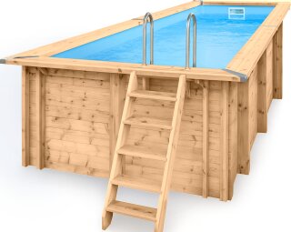 Rechteck 7,90 x 4 m - Tiefe 1,38 m