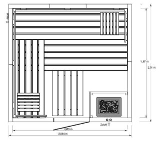 Eifel 12 Classic 2,10 x 2,01 x 2,00 m (B x T x H)