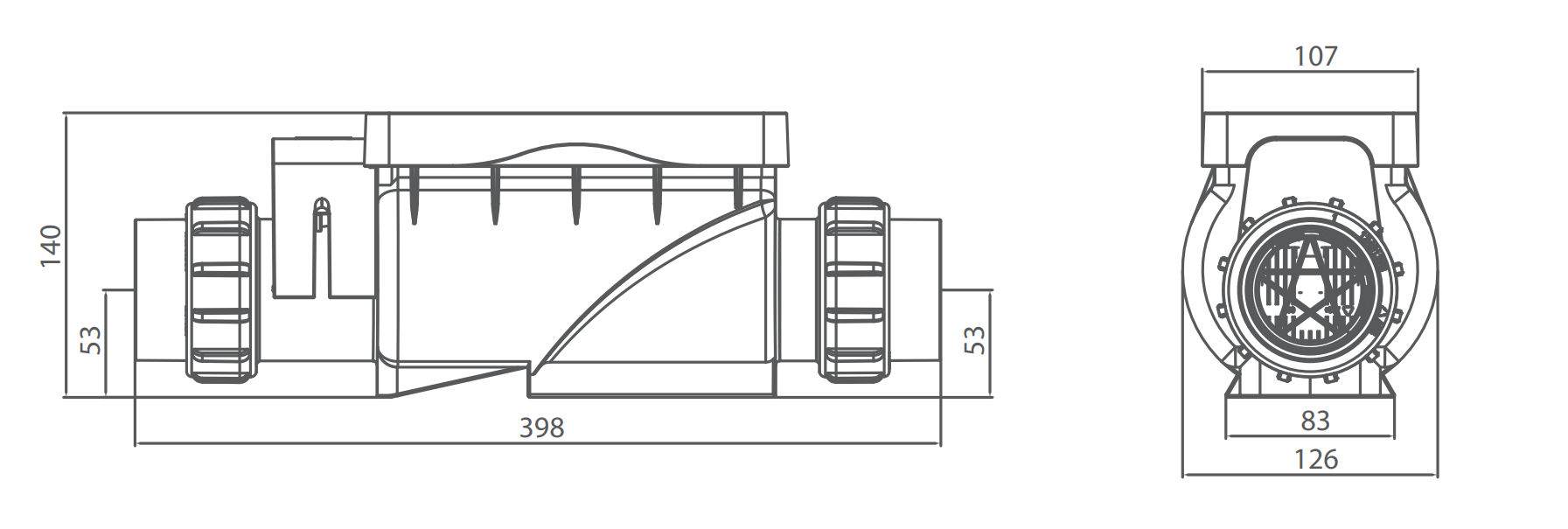 Maßzeichnung Emaux SSCnano+
