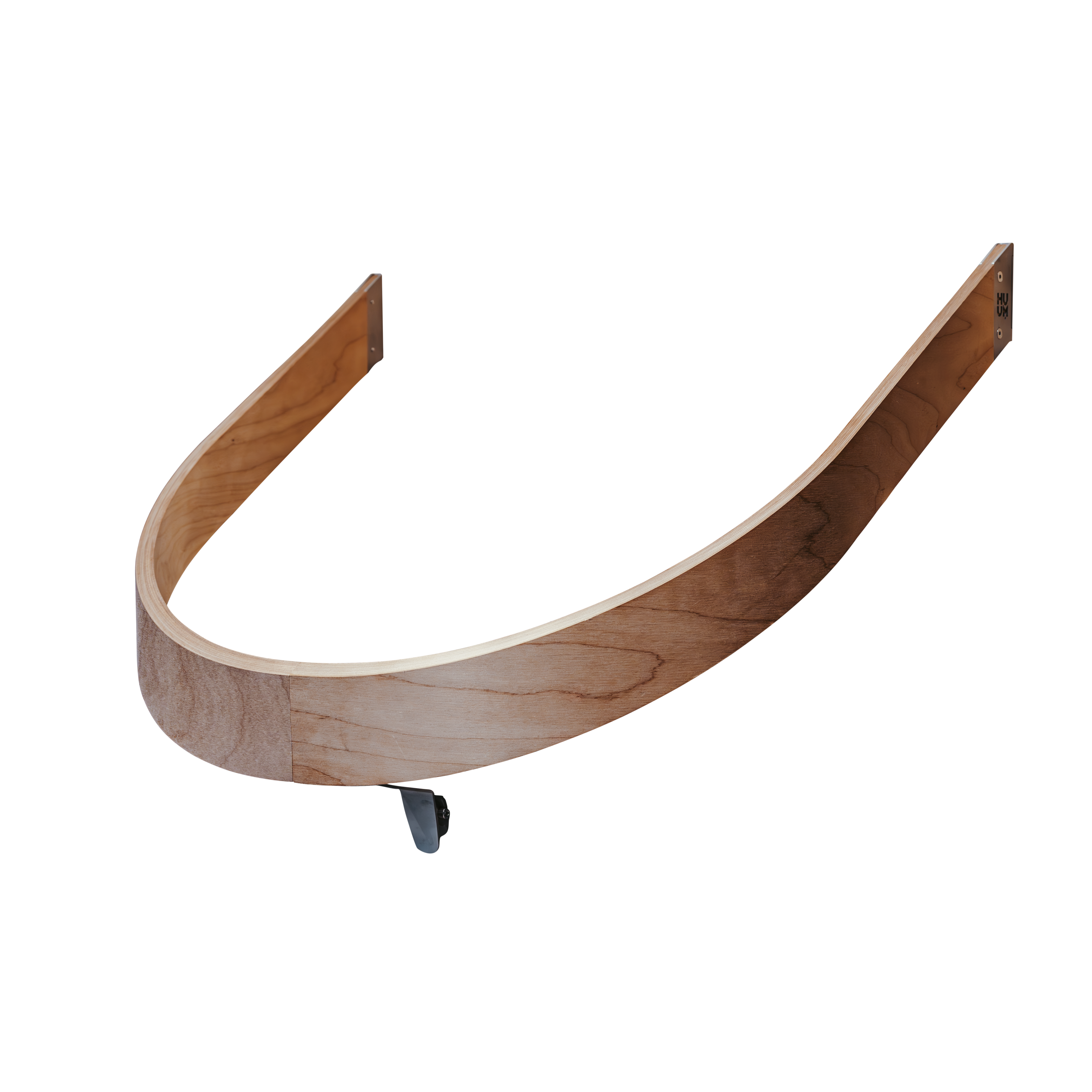 Ofenreling für HUUM Drop – Sicherheitsgeländer in heller Holzoptik