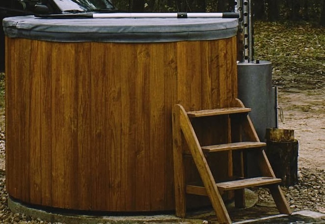 Einstiegsleiter Comfort 160 Badefass