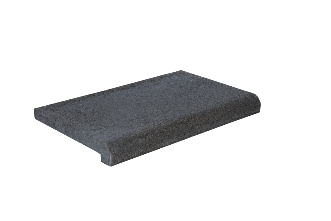 Rustica Nevada Antracit Black Beckenrandstein gerade