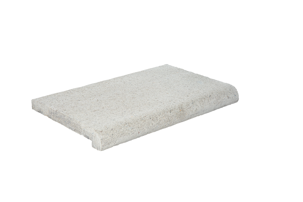 Rustica Nevada Off-White Beckenrandstein gerade