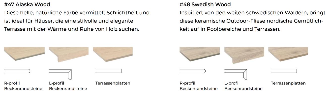 Farbauswahl Woodstyles