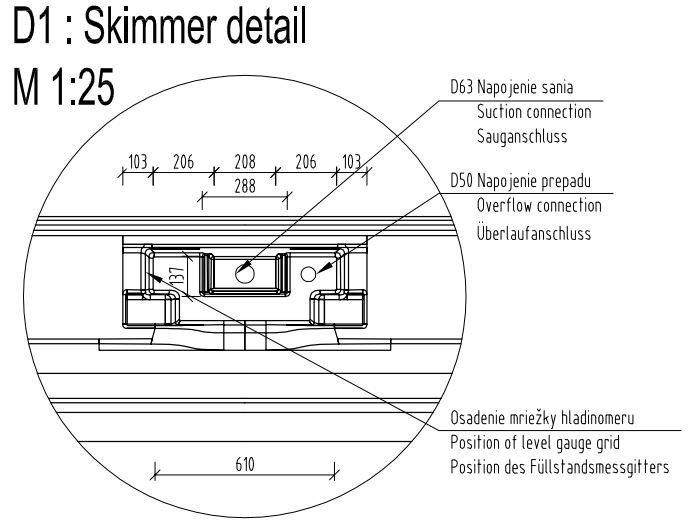 Skimmer Detail