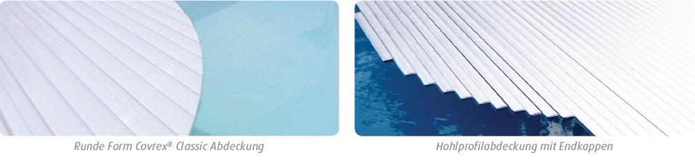Ästhetik der Covrex Poolabdeckung