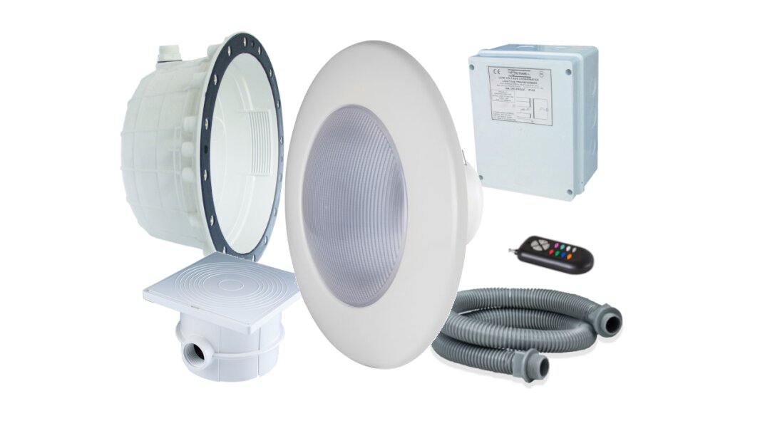 LED Unterwasserscheinwerfer RGB Weiß