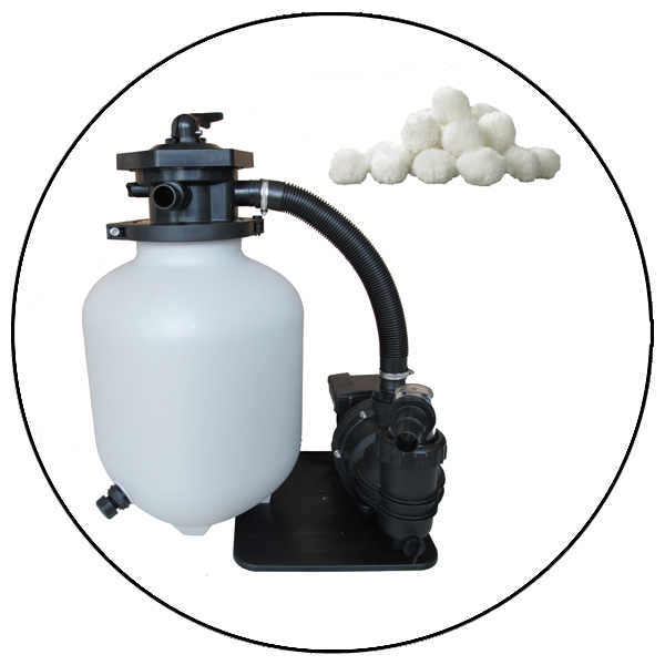 Filteranlage Holzpool Bali