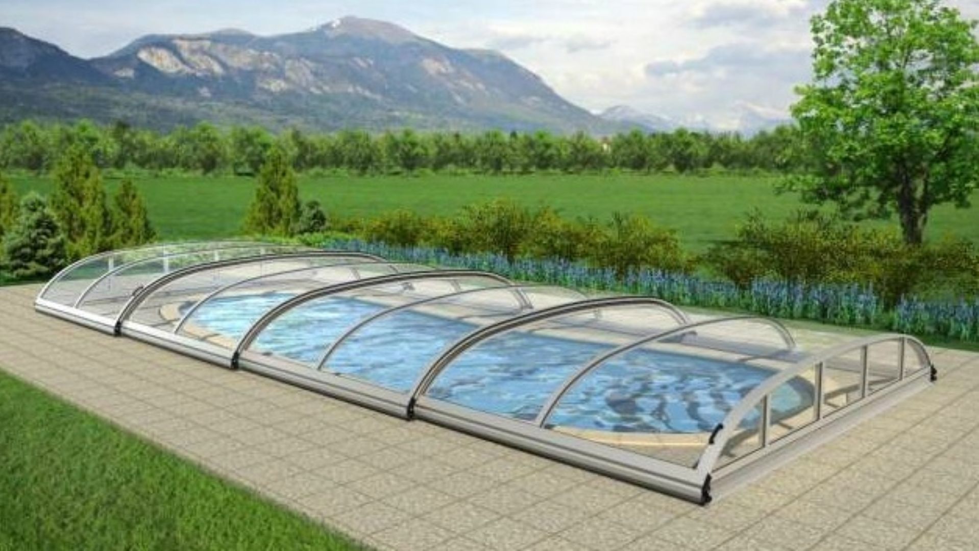 Schwimmbadabdeckungen Ohne Schienen